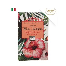 Gori1919 Gori 1919 World Flower Soap 150g Natural Soap Face Wash Body Bar Olive Marseille All-in-One Mildly Acidic / 고리1919 월드플라워솝 150g 천연 비누 세안 바디바 올리브 마르세유 올인원 약산성