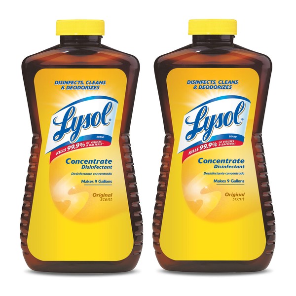 Lysol Concentrate All Purpose Cleaner Disinfectant, 12 Ounce (Pack of 2)