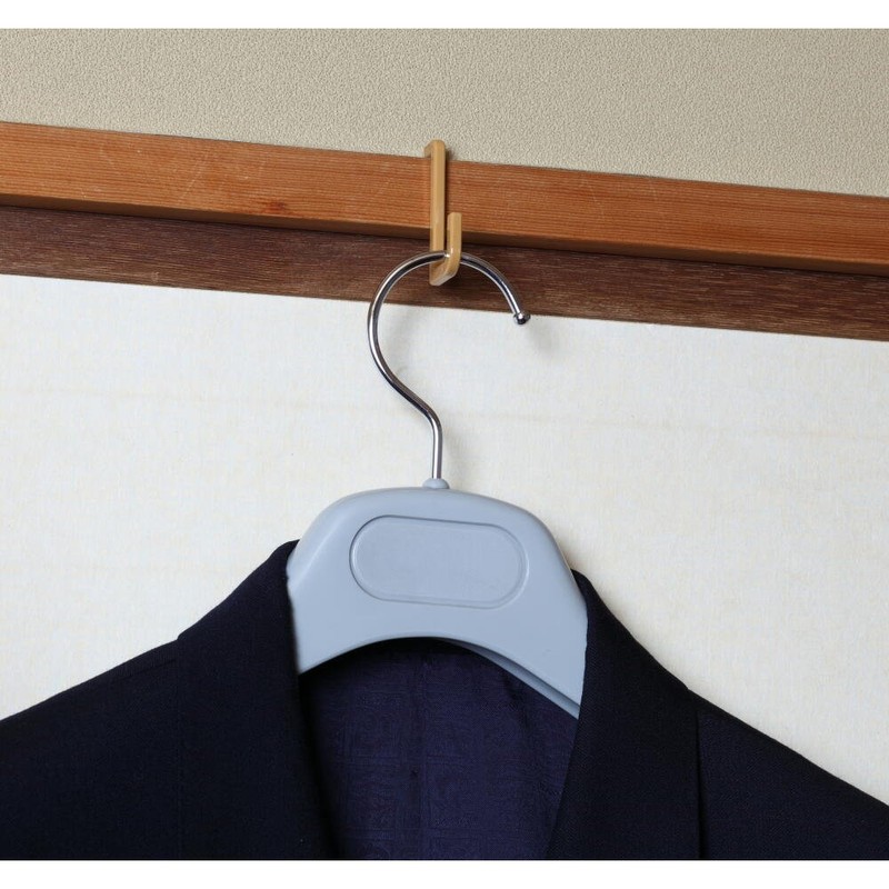 Velos TH-5033C Hanging Hanger Transparent, 3 Pieces