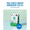 SmartMouth Original Zinc Activated Mouthwash Single Packs - Disposable Mouthwash