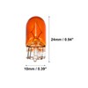 X AUTOHAUX 10pcs DC 12V T10 W5W LED Dashboard Light