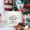 Risnoae Funny Yoga Gifts for Women - Yoga Lover Teacher