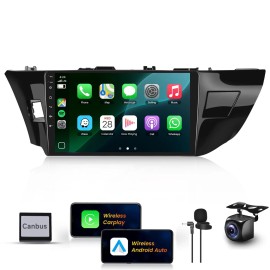 4+64G Car Stereo for Toyota Corolla 2014-17 Radio Carplay Android Auto 1280*800