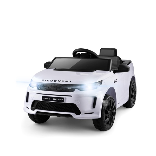 TEOAYEAH 12V Lithium Battery Powered Licensed Land-Rover Electric Car for Kids, Longer Playtime, Parent Remote Control Ride on Car, Wireless Music, Luxury Ride on Toys