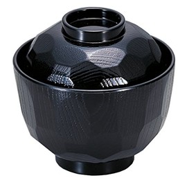 若泉 Lacquerware 割烹 Lacquerware New 3.2 Equal Honeycomb Small 吸椀 Black 1 – 178 – 7