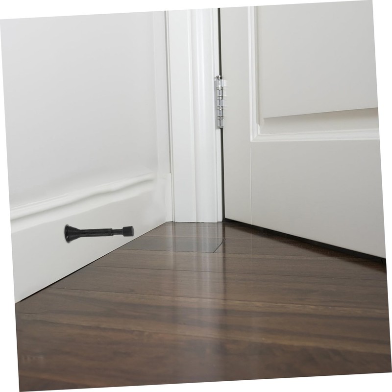 SHINEOFI Heavy Duty Spring Door Stopper Bumper Safety Door Protector