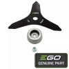 EGO ABB1203-K 3-Teeth Blade Kit STX3800 STX4500 BCX4500 BCA1220 Brush