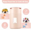 Thermo Food Container - Insulated Lunch Box with Foldable Fork&