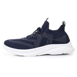 Cull4U Zapatos para caminar de punto para mujer, marino, 7 US