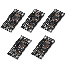 AITIAO 5PCS Multi-Function Mini Boost Module Step Up Board 5V/8V/9V/12V 1.5A LED Indicator DIY Electronic Voltage Module