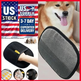 Unbranded SET of 2 Pet Hair Removal Gloves Pet Grooming Electrostatic Pet Hair Remover US