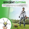 CHIHOLEN Grass Petrol Strimmer Head, 7 inchs Universal Solid Steel
