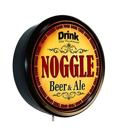 Goldenoldiesclocks NOGGLE Beer and Ale Cerveza Lighted Wall Sign