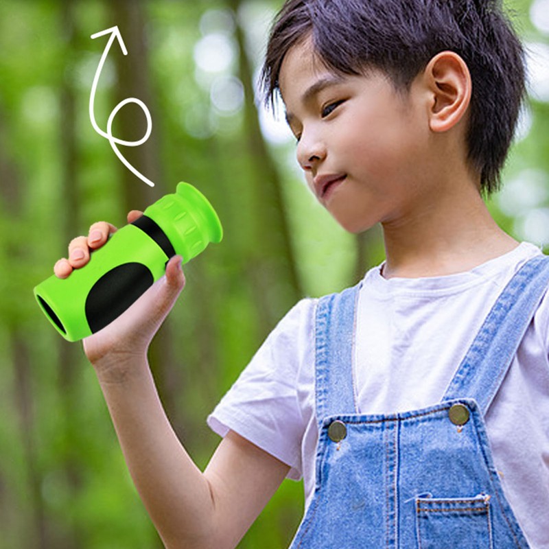 8x21 HD Monocular Telescope All Optical Cartoon Kids Monocular Telescope