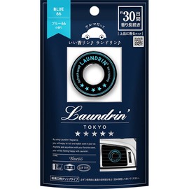 Laundrin Car Air Freshener, Clip Type, Deodorizing, Blue 66