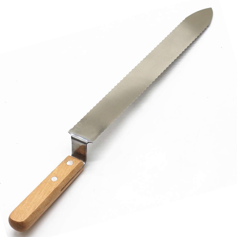 WEICHUAN Stainless Steel Serrated Uncapping Knife - Beekeeping Equipment Bee