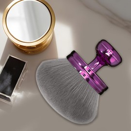 Body Brush for Bronzer | Large Portable Makeup Brush | Beauty Supplies for Face Feet Hands Back Coverage Tanning Sun Protection Vacation Beach