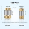 Mxmoonant Grinding Bits for Stained Glass Grinder, 5/8inch x2pc &