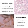 Liquid Glitter Eyeshadow Sparkly Pink Eye Shadow Highly Pigmented,Long Lasting,Quick