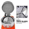 Electric Shaved Ice Machine,with Ice Pick and Scoop,3 Blades of