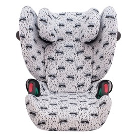 JYOKO Kids Cover Compatible with Cybex Solution G I-size (Raccoon)