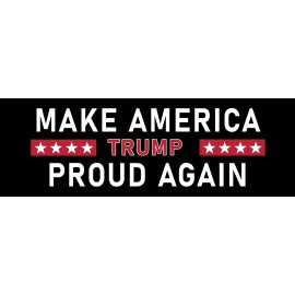 Make America Proud Again Sticker MAGA Pro Trump 2024 Sticker