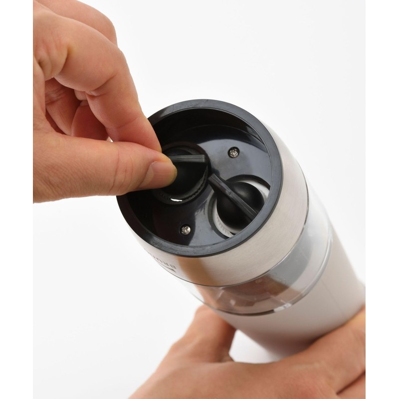 BRUNO Double Auto Spice Mill Greige No Size BHK298-GRG