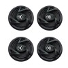 Power Acoustik Front-Rear 6.5" 400 Watt Speaker upgrade package for