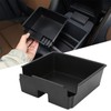 Center Console Storage Tray ABS Armrest Organizer Box Cubby Drawer