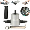 Double Head Metal Sheet Nibbler Electric Drill Attachment Metal Cutter