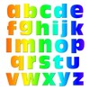 Graphics and More Alphabet Letters Lowercase Novelty Gift Locker Refrigerator