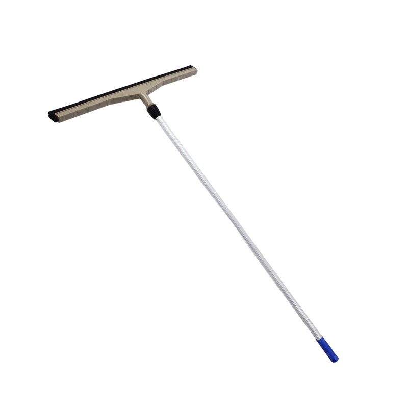 29.5in Floor Squeegee Broom Aluminum and Sponge Comfortable Grip Household