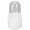 Makeup Brush Holder 360 Degree Rotatable Large Capacity Dustproof Cosmetics
