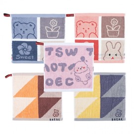 Mini hand ring towel (design random) (993904) 5ea