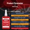 VIKAGU 271 Thread Lock,Red High Strength Threadlocker - Anaerobic Adhesive