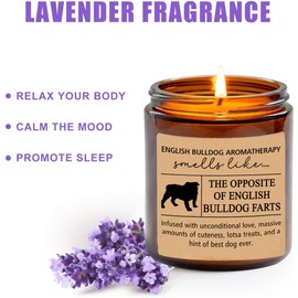 English Bulldog Gifts - English Bulldog Mom - Funny English Bulldog Gift - English Bulldog Candle - English Bulldog Owner - Bulldog Humor