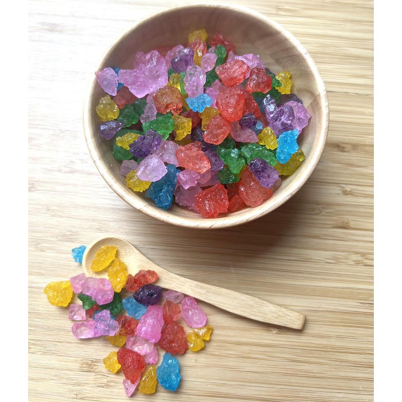 SweetGlob Old Fashioned Large Rock Sugar Candy Gems, Lump Sugar