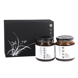 장수이야기 조청 2종세트 (도라지+생강_400g) Jangsuyiyagi Traditional Syrup 2-Set (Bellflower + Ginger_400g)