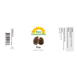 Sun Essential Oils 16oz Pine Essential Oil for Aromatherapy & Diffuser, Soothes & Muscles - Aromatherapy Essential Oil