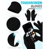 3 PCS Winter Hat Scarf Gloves Set, Soft Warm Knit