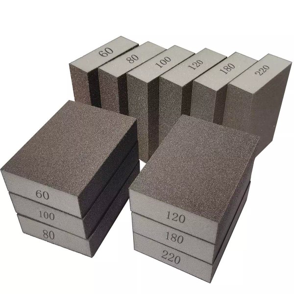 SATC 12 Pcs Sanding Sponges 60-220 Grit Sanding Blocks for