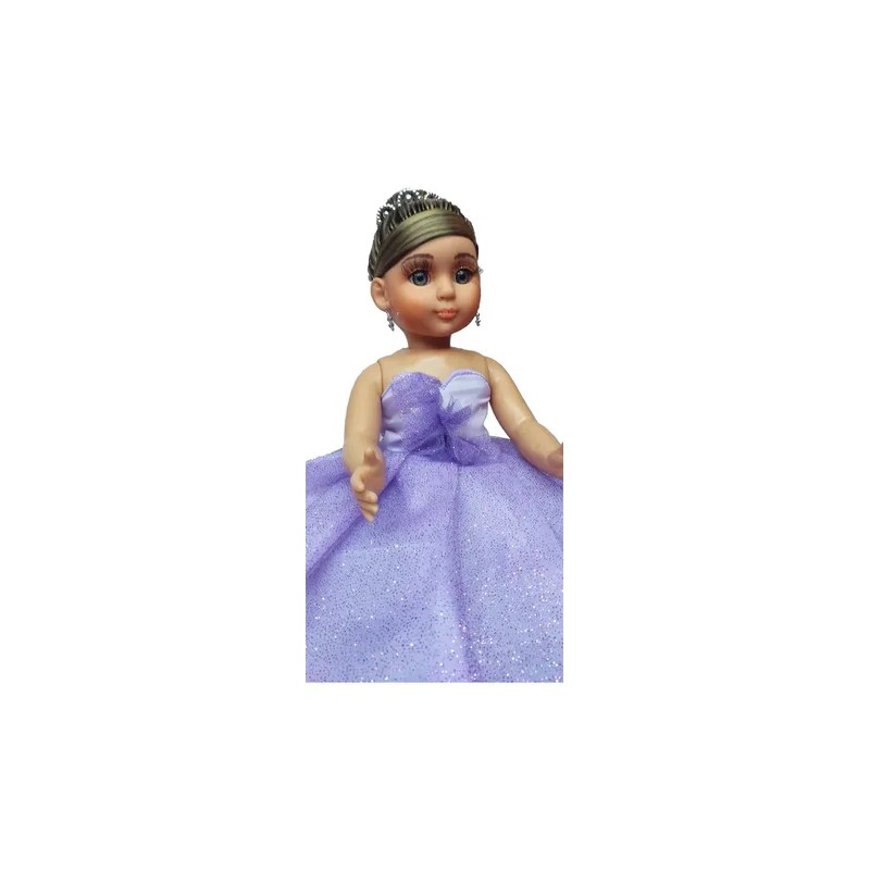 Muñeca Quinceañera Xv 15 Lacio Lila Gl 2