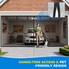 16x7FT Garage Door Screen for 2 Car