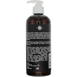 Suavecito Men's Body Wash 16 oz. Exfoliating Deep Cleaning Showering Original Fragrance