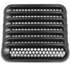 7pcs ABS Exterior Front Grilles Mesh Grill Fit For Jeep