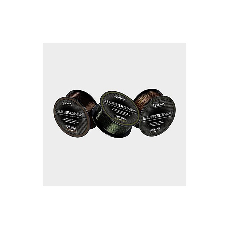 Sonik SubSonik Camo Carp Mono Line 1200m : 12lb