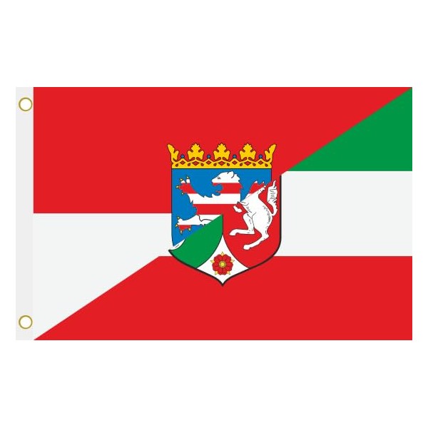 U24 Flagge Fahne Hessen-NRW Hissflagge 90 x 150 cm