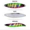 FOLANDO S‑Shaped Metal Spoon Lure 7.5cm 17g with Blood Groove