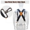 WELKINLAND 2Inch-Wide Full Elastic Suspenders, Heavy Duty Men's Work Suspenders