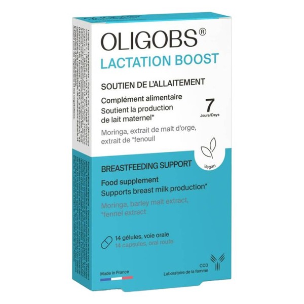 CCD Laboratoires C.C.D Oligobs Lactation Boost 14 Gélules